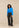 Blazer Donja Blue met Broek Kove zwart, voorkant