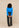 Blazer Donja Blue met Broek Kove zwart, achterkant