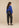 Blouse Erika Blue, achterkant