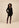Blazer jurk Florence | Black, voorkant
