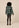 Jacket River Petrol Green met Short Sage Petrol Green en Top Kelly grey silver, achterkant