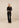 Broek Ivey Lofty Line Print met Top Jolien zwart, voorkant