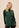 Gilet Zaria Petrol Green, close-up