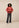 Trui Dagmar Pink met Broek Kela antraciet, voorkant
