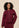 Jacket Liselotte Burgundy Red, close-up