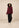 Blazer Oona | Burgundy Red, voorkant