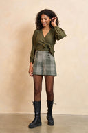 Short Elva | Multi green