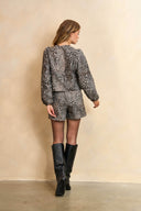 Short Sanna | Leopard print