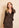 Jurk Frida | Brown Panther Print