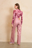 Broek Thalie | Mauve pink