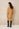 Jurk Javie - Knotted Structure | Ochre Yellow