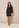 Jurk Javie - Knotted Structure | Black