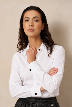 Blouse Kila - Relaxed Poplin | White