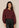 Sweater Kensi - Balloon Sleeve | Burgundy