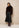 Skirt Keno - Midi Vegan Leather | Black