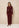 Dress Kelena - Maxi Bodycon | Burgundy