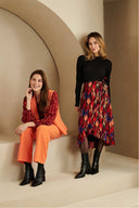 Jupe Layla | Impression du fleuve Tibre