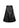 Skirt Keno - Midi Vegan Leather | Black