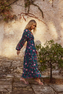 Jurk Caela | Silver flower