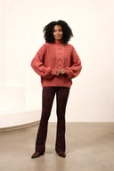 Pantalon Malin | Imprimé tourbillon