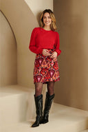 Rok Aubrie | Heart ikat print