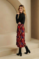 Jupe Layla | Impression du fleuve Tibre