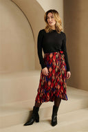 Jupe Layla | Impression du fleuve Tibre