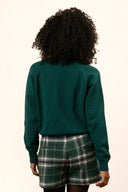 Trui Lyra | Petrol green