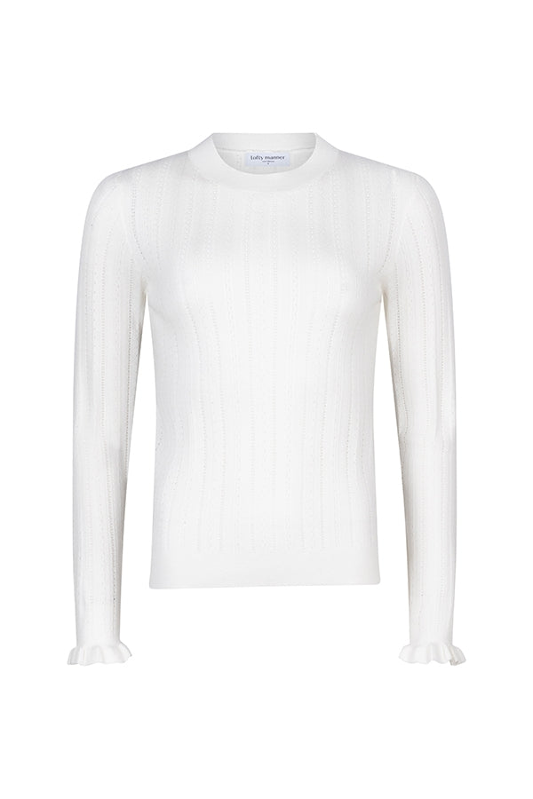 Sweater Seleny | White