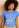 T-shirt Kess | Cobalt Blue