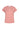 T-shirt Isole - Relaxed Rolled up | Coral