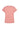 T-shirt Isole - Relaxed Rolled up | Coral