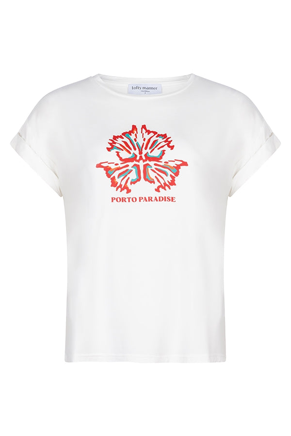 T-shirt Davie | Blanc