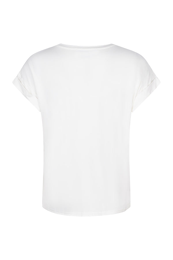 T-shirt Davie | Blanc