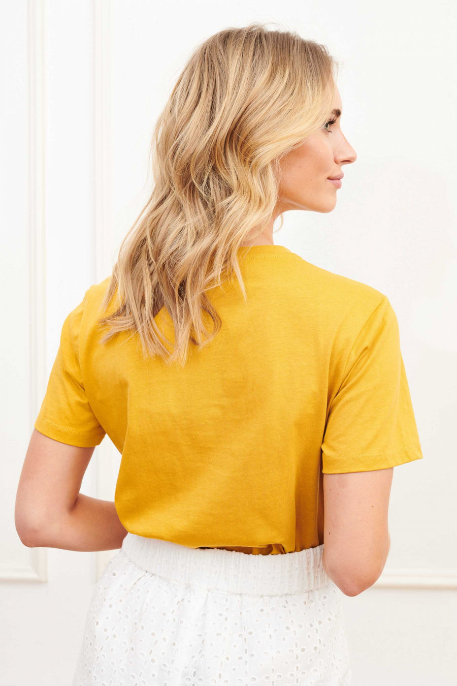 T-shirt Lesley | Yellow