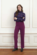 Haut Florien | Imprimé étoiles bleues