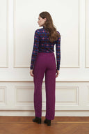 Haut Florien | Imprimé étoiles bleues