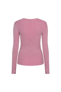 Top Jenna - Lurex Knitted | Light Pink