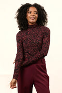 Top Linnea | Swirl print