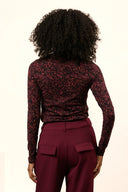 Top Linnea | Swirl print