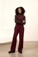 Top Linnea | Swirl print