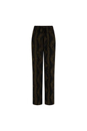 Pantalon Liv | Imprimé feuilles vertes