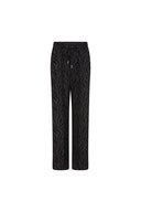 Pantalon Ida | Imprimé zèbre gris
