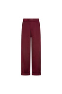 Svea trousers | Burgundy red