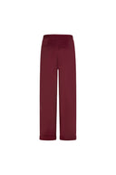 Svea trousers | Burgundy red