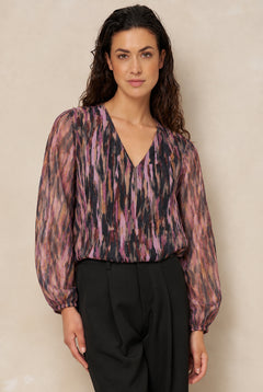 Top Jannie - Abstract Printed | Multi Colour