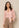Blouse Jett - Jacquard bow tie | Light Pink