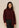 Jumper Kira - Relaxed Knit | Burgundy