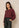 Sweater Kensi - Balloon Sleeve | Burgundy