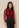 Top Kaye - Gathered Lace | Burgundy
